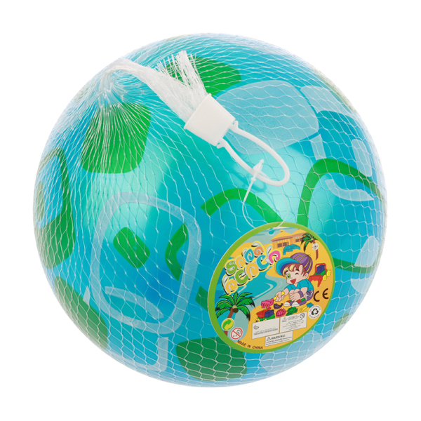 9寸方框双印充气球 塑料