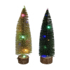 27CM PE圣诞树带灯 单色清装 塑料