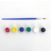 DIY树脂涂色套装(树脂画*2,画笔*1,6色颜料*1) 树脂