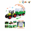 农夫牲畜运输车 惯性 灯光 声音 音乐 英文IC 包电 塑料