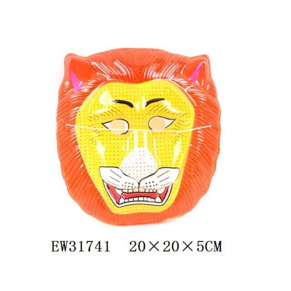 120只庄狮子面具 塑料