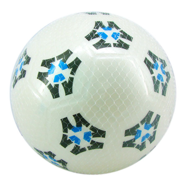 9寸加厚印三角充气足球 塑料
