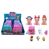 Many types of doll school bags with accessories