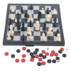 三合一折叠磁性国际象棋 塑料