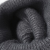 贴标翻领毛线帽 中性 56-60CM 冬帽 100%聚酯纤维