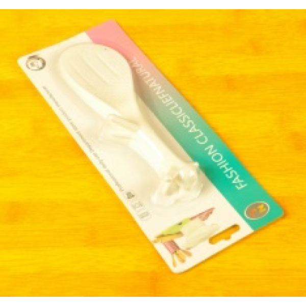 白色松鼠饭勺 单色清装 塑料