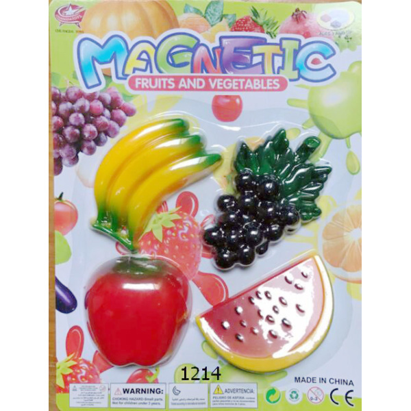 4粒水果磁吸 塑料