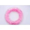 80cm feather circle mixed color 22 silk