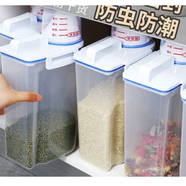 杂粮桶储存罐 单色清装 塑料
