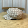 格子帽 中性 54-60CM 棒球帽 100%聚酯纤维