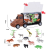 滑行犀牛货柜收纳车载动物套 塑料