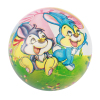 9寸兔子彩印充气球 塑料