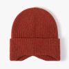 护耳纯色帽 中性 56-60CM 冬帽 90%聚酯纤维 10%羊毛