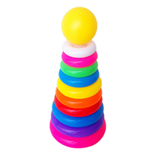 圆球彩虹套圈 圆形 塑料