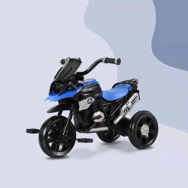 儿童摩托 电动 电动摩托车 实色 无IC 灯光 声音 塑料轮胎 塑料