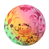 9寸充气动物脸球彩虹球 塑料