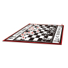 户外中号地毯国际象棋 国际象棋 布绒