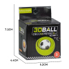 4款式世界杯爆款3D无限翻转解压球 塑料