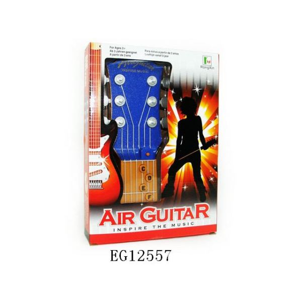 空气吉他带音乐3色 不分语种IC 塑料