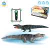 鳄鱼(用遥控器充电) 遥控 2通 不分语种IC 主体包电，遥控器不包电 灯光 声音 塑料