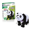 70pcs3D立体拼装熊猫组合 动物 塑料