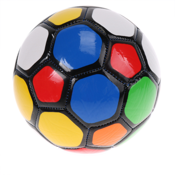 充气彩色足球 6寸 塑料