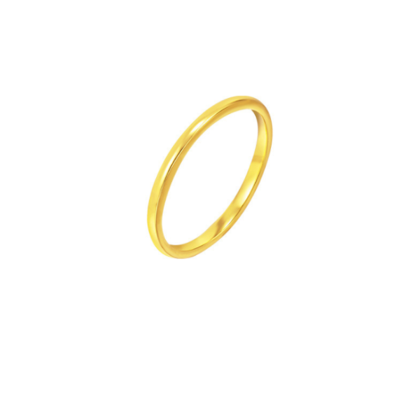 8号0.3cm宽光面素圈戒指 单色清装 金属