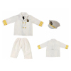 儿童海军服套装 布绒