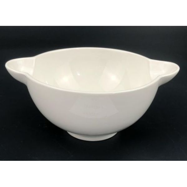 汤碗 白瓷 单色清装 瓷器
