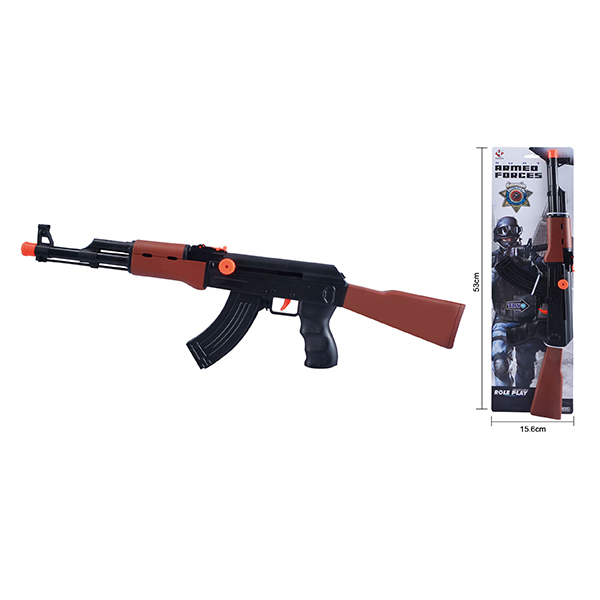 AK枪 惯性 冲锋枪 实色 塑料