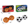2款式篮球/足球连体按摩球 塑料