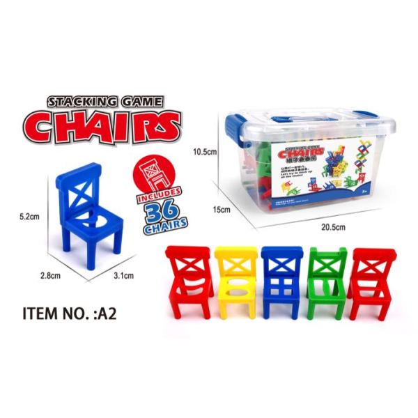 椅子叠叠乐  塑料