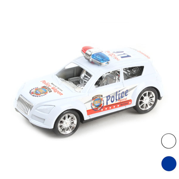 警车 惯性 喷漆 镀座 警察 塑料