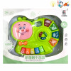 猪猪电子琴 卡通 灯光 声音 音乐 中文IC 塑料