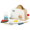 儿童木制玩具面包机【19.5*11*9CM】 单色清装 木质