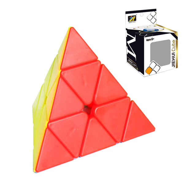金字塔实色魔方 三角形 3阶 塑料
