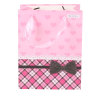 12袋庄粉色心形小号礼品袋 纸质