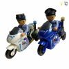 警察摩托车 2色 电动 2轮 灯光 音乐 不分语种IC 实色 塑料