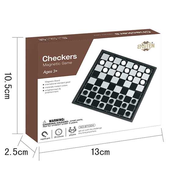 磁性国际跳棋 游戏棋 塑料