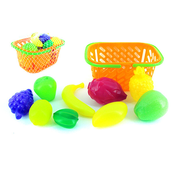 9pcs水果篮套 实色 塑料