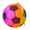彩虹足球链子球 9寸 其它