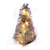 圣诞树带灯 灯光 塑料