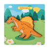 木制立体恐龙拼图-霸王龙 动物 木质