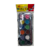 12色水彩颜料+1支画笔 单色清装 塑料