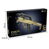 FMG9折叠冲锋枪 软弹 冲锋枪 实色 塑料