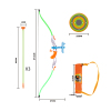弓箭套装 吸盘弹 带靶 塑料