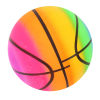 9寸充气篮球彩虹球 塑料