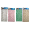 77*70cm纯色环保EVA 3D砖纹护墙贴(有白色,黄色,淡绿色,粉色可挑)[卡头PP袋] 塑料