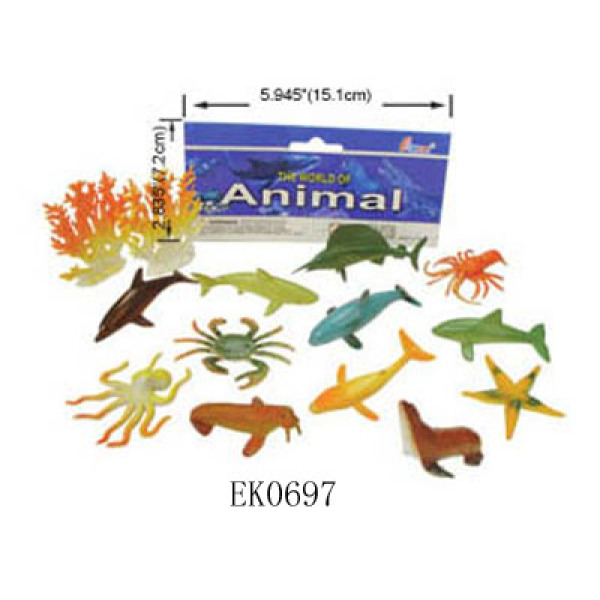 海洋动物 塑料