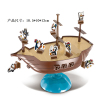 平衡海盗船企鹅游戏 塑料